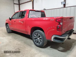 2020 Chevrolet Silverado 1500 LT with VIN 3GCPWCED0LG267262, listed as a Copart auction lot 45752815 with 106,765 mi miles and Salvage Title. Bid and sale history available at carsss.com. Image 2.