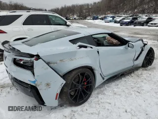 2019 Chevrolet Corvette Grand Sport 1LT с VIN 1G1YW2D71K5112647, выставлен на аукционе Copart как лот 45183765 с пробегом 22 769 миль миль и Списание • Salvage title. История ставок и продаж доступна на DreamBid. Изображение 3.