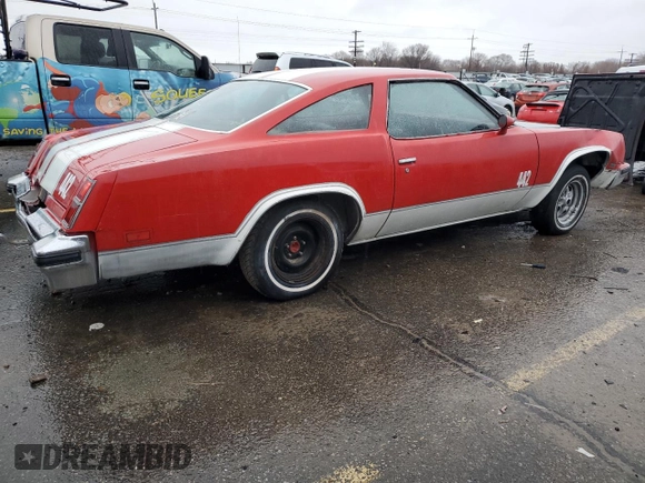 1977 Oldsmobile Cutlass with VIN 3G37R7R202893, listed as a Copart auction lot 86433114 with 21,252 mi miles and Clean Title. Bid and sale history available at DreamBid. Image 3.
