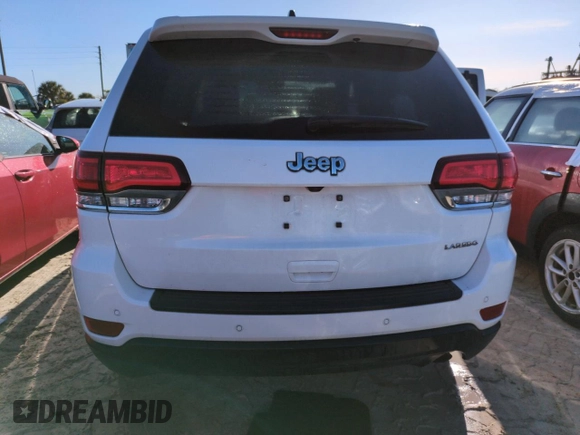 2022 Jeep Grand Cherokee WK Laredo X with VIN 1C4RJEAG6NC153176, listed as a Copart auction lot 76001824 with 0 mi miles and Non Repairable. Bid and sale history available at carsss.com. Image 6.