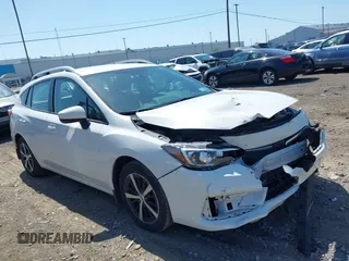 2020 Subaru Impreza Premium with VIN 4S3GTAV64L3707727, listed as a IAAI auction lot 42569529 with 55,759 mi miles and . Bid and sale history available at DreamBid. Image 1.