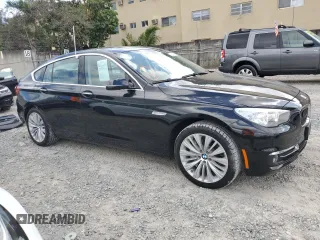 2017 BMW 5 Series GT 535i xDrive with VIN WBA5M4C50HD187007, listed as a Copart auction lot 74029673 with 22,117 mi miles. Bid and sale history available at carsss.com. Image 4.