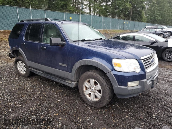 2006 Ford Explorer XLT with VIN 1FMEU73E46UB44772, listed as a Copart auction lot 50585675 with 160,658 mi miles and Salvage Title. Bid and sale history available at carsss.com. Image 4.