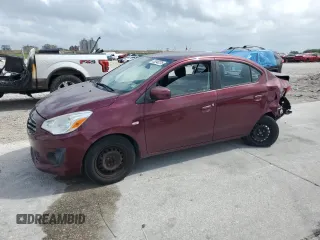 2017 Mitsubishi Mirage ES z VIN ML32F3FJ6HHF16200, wystawiony jako Copart lot #52040275 z przebiegiem 71 078 mil mil oraz Szkody całkowita. Historia ofert i sprzedaży dostępna na DreamBid. Obrazek 1.