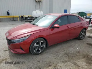 2023 Hyundai Elantra SEL z VIN KMHLS4AGXPU489063, wystawiony jako Copart lot #58076305 z przebiegiem 21 849 mil mil oraz Szkoda całkowita • Salvage title. Historia ofert i sprzedaży dostępna na DreamBid. Obrazek 1.