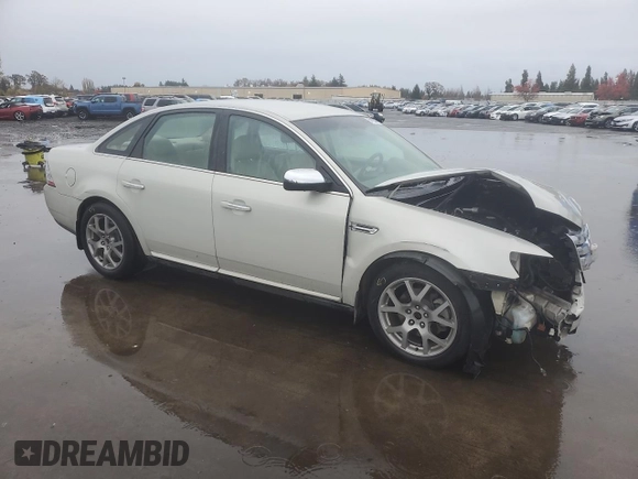 2008 Ford Taurus Limited with VIN 1FAHP25W08G128173, listed as a Copart auction lot 80162014 with Not Provided miles and Salvage Title. Bid and sale history available at carsss.com. Image 4.