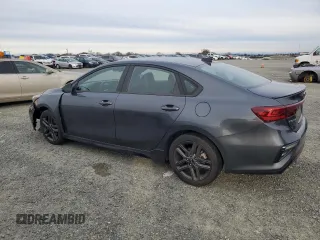 2021 Kia Forte GT-Line with VIN 3KPF34AD1ME361227, listed as a Copart auction lot 44463255 with 36,823 mi miles and Salvage Title. Bid and sale history available at carsss.com. Image 2.