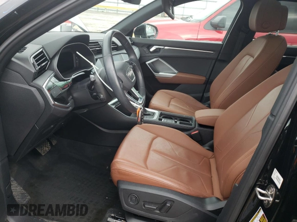 2020 Audi Q3 Premium with VIN WA1AECF39L1113348, listed as a Copart auction lot 44678063 with 18,375 mi miles. Bid and sale history available at carsss.com. Image 7.