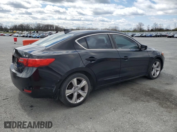 2013 Acura ILX Premium Pkg with VIN 19VDE1F53DE006442, listed as a Copart auction lot 52587445 with 181,866 mi miles and Salvage Title. Bid and sale history available at carsss.com. Image 3.