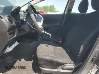 2017 Mitsubishi Mirage ES z VIN ML32F3FJ1HHF12135, wystawiony jako Copart lot #59205285 z przebiegiem 110 565 mil mil oraz Szkoda całkowita • Salvage title. Historia ofert i sprzedaży dostępna na DreamBid. Obrazek 7.