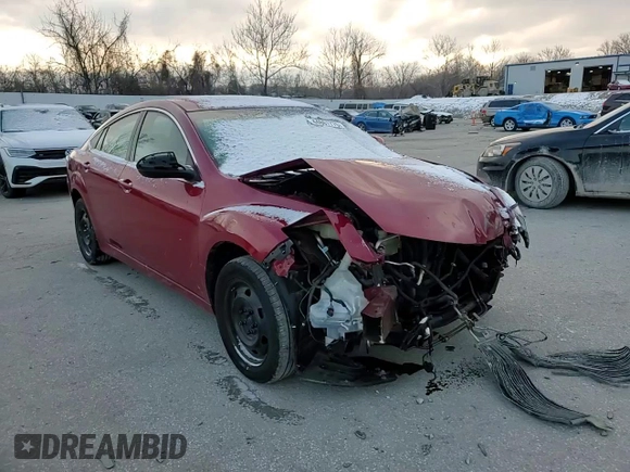 2009 Mazda 6 i Sport with VIN 1YVHP81A195M20008, listed as a Copart auction lot 44801775 with 182,242 mi miles and Salvage Title. Bid and sale history available at carsss.com. Image 10.
