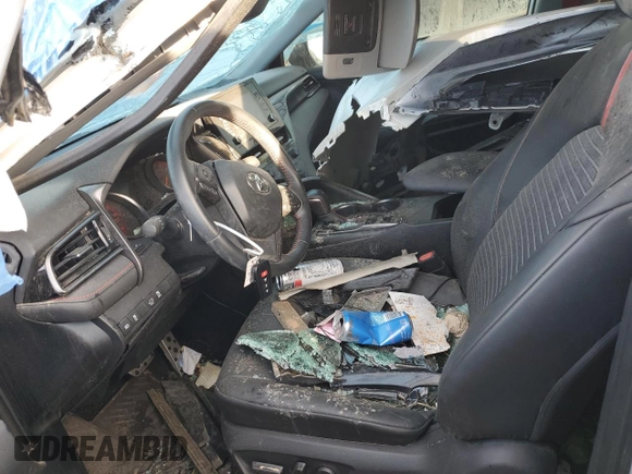2022 Toyota Camry TRD with VIN 4T1KZ1AK8NU068305, listed as a Copart auction lot 77232174 with Not provided miles and Salvage title. Bid and sale history available at DreamBid. Image 7.