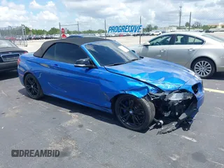 2016 BMW 2 Series M235i with VIN WBA1M1C55GV394210, listed as a IAAI auction lot 42487713 with 82,592 mi miles and . Bid and sale history available at DreamBid. Image 1.
