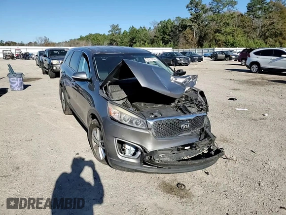 2016 Kia Sorento L with VIN 5XYPG4A37GG184318, listed as a Copart auction lot 87213954 with Not Provided miles and Salvage Title. Bid and sale history available at DreamBid. Image 12.