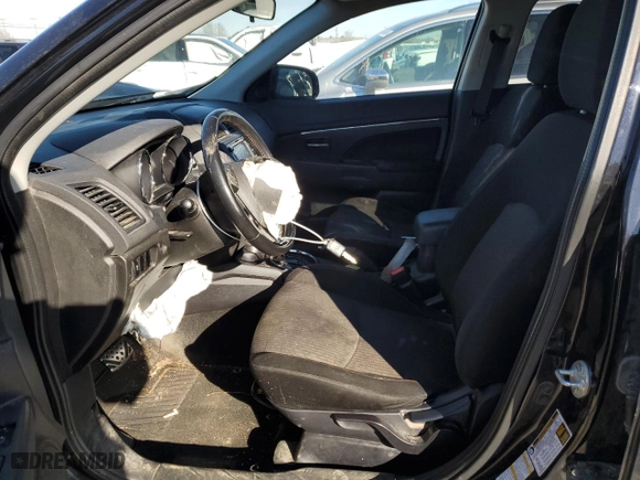 2017 Mitsubishi Outlander Sport ES 2.0 with VIN JA4AR3AU5HZ039116, listed as a Copart auction lot 85960124 with 0 mi miles and Salvage Title. Bid and sale history available at carsss.com. Image 7.