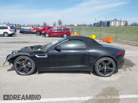 2014 Jaguar F-Type V6 with VIN SAJWA6E75E8K02116, listed as a IAAI auction lot 41836823 with Not Provided miles and . Bid and sale history available at DreamBid. Image 15.