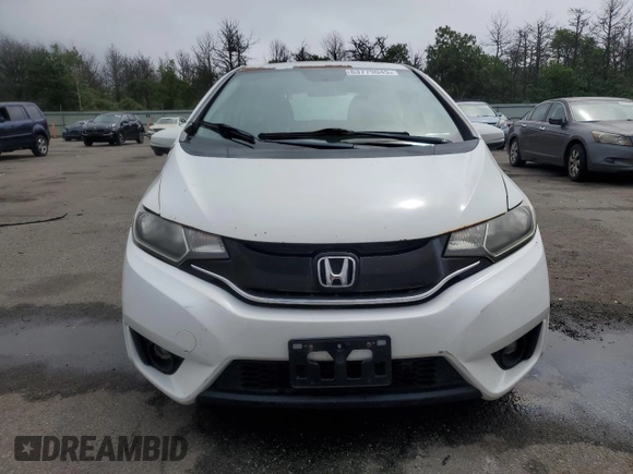 2015 Honda Fit EX-L with VIN 3HGGK5H83FM775223, listed as a Copart auction lot 63779045 with Not provided miles and Salvage title. Bid and sale history available at DreamBid. Image 5.