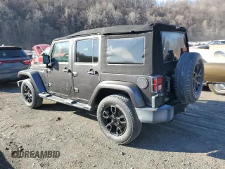 2017 Jeep Wrangler Unlimited 75th Anniversary z VIN 1C4BJWEG3HL674913, wystawiony jako Copart lot #58950465 z przebiegiem 46 793 mil mil oraz Szkoda całkowita • Salvage title. Historia ofert i sprzedaży dostępna na DreamBid. Obrazek 2.