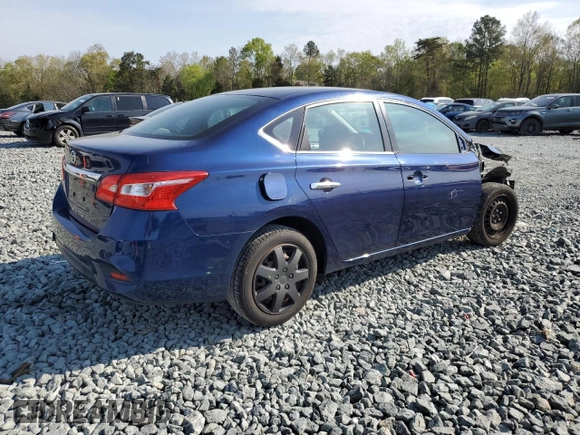 2018 Nissan Sentra S with VIN 3N1AB7AP1JY331182, listed as a Copart auction lot 52716435 with 128,694 mi miles and Salvage Title. Bid and sale history available at DreamBid. Image 3.
