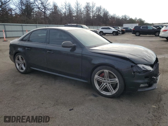 2016 Audi S4 Premium Plus with VIN WAUBGAFL3GA001706, listed as a Copart auction lot 87607535 with 125,466 mi miles and Salvage Title. Bid and sale history available at carsss.com. Image 4.