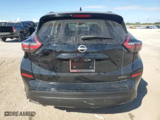 2024 Nissan Murano SV with VIN 5N1AZ2BJ9RC128062, listed as a Copart auction lot 46999625 with 154 mi miles and Non Repairable. Bid and sale history available at carsss.com. Image 6.