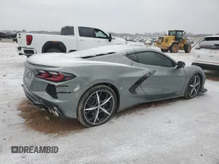 2022 Chevrolet Corvette 1LT with VIN 1G1YA2D49N5100786, listed as a Copart auction lot 44849345 with 10,615 mi miles and Salvage Title. Bid and sale history available at carsss.com. Image 3.