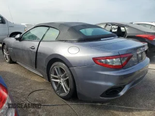 2019 Maserati GranTurismo Convertible Sport with VIN ZAM45VMAXK0345294, listed as a Copart auction lot 75258044 with 0 mi miles and Non Repairable. Bid and sale history available at carsss.com. Image 2.