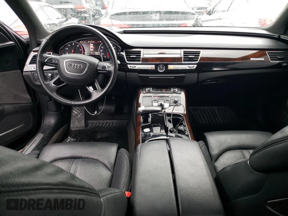 2016 Audi A8 L 3.0T with VIN WAU34AFD5GN011362, listed as a Copart auction lot 43261123 with 92,036 mi miles. Bid and sale history available at carsss.com. Image 8.