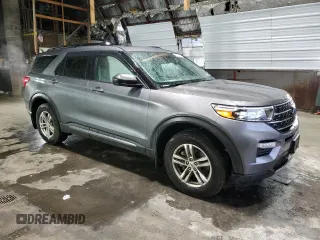 2021 Ford Explorer XLT with VIN 1FMSK8DH7MGB22543, listed as a Copart auction lot 81744304 with 63,946 mi miles and Non Repairable. Bid and sale history available at carsss.com. Image 4.