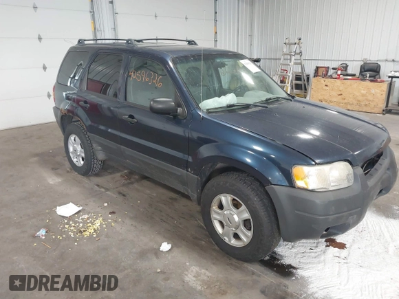 2003 Ford Escape XLT Popular with VIN 1FMYU03103KA06087, listed as a IAAI auction lot 42596326 with 210,441 mi miles and . Bid and sale history available at DreamBid. Image 1.