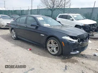 2013 BMW 5 Series 535i xDrive with VIN WBAFU7C51DDU75974, listed as a IAAI auction lot 41837789 with 216,394 mi miles and . Bid and sale history available at carsss.com. Image 1.
