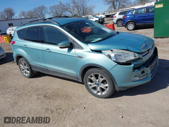 2013 Ford Escape SEL with VIN 1FMCU9HX2DUA71931, listed as a IAAI auction lot 41757318 with 149,344 mi miles. Bid and sale history available at carsss.com. Image 1.