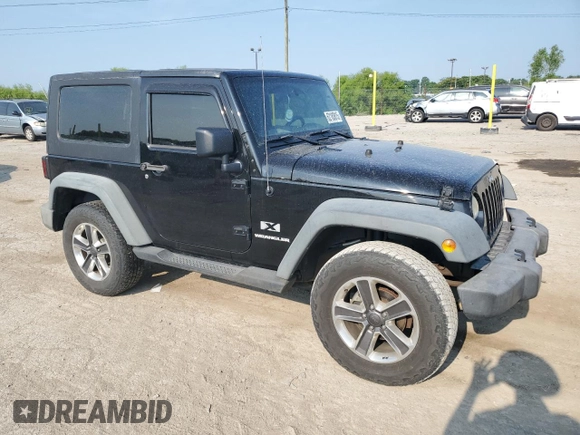 2009 Jeep Wrangler X with VIN 1J4FA24159L772540, listed as a Copart auction lot 62183815 with 179,628 mi miles and Salvage title. Bid and sale history available at DreamBid. Image 4.