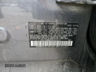 2020 Subaru Ascent Limited z VIN 4S4WMAPD6L3408515, wystawiony jako Copart lot #59995155 z przebiegiem Nie podano mil oraz Nie do naprawy • Non repairable. Historia ofert i sprzedaży dostępna na DreamBid. Obrazek 14.
