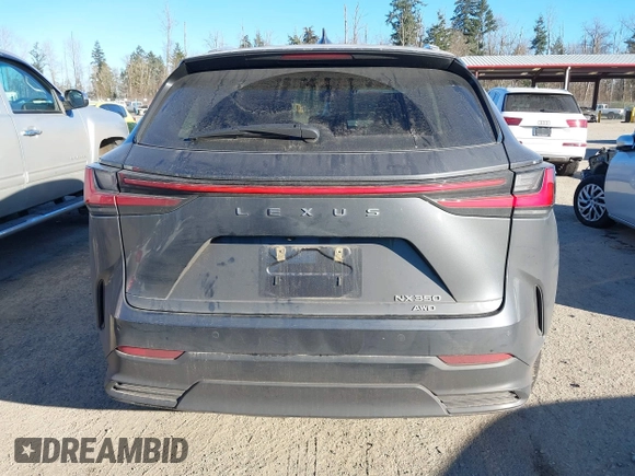 2024 Lexus NX with VIN 2T2GGCEZ3RC050313, listed as a IAAI auction lot 41418927 with 15,994 mi miles. Bid and sale history available at carsss.com. Image 17.