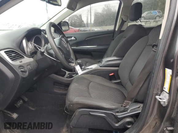 2018 Dodge Journey SE with VIN 3C4PDCAB6JT517988, listed as a Copart auction lot 48103275 with 129,897 mi miles and Salvage Title. Bid and sale history available at DreamBid. Image 7.