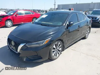 2020 Nissan Sentra SV with VIN 3N1AB8CV7LY206045, listed as a IAAI auction lot 41249680 with 99,973 mi miles and . Bid and sale history available at DreamBid. Image 2.