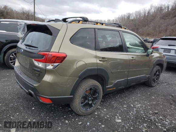 2024 Subaru Forester Wilderness with VIN JF2SKAJCXRH425338, listed as a Copart auction lot 49485195 with 26,530 mi miles and Salvage Title. Bid and sale history available at carsss.com. Image 3.