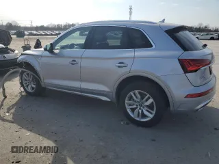 2023 Audi Q5 S line Premium with VIN WA1GAAFY3P2098710, listed as a Copart auction lot 49141035 with 24,303 mi miles and Salvage title. Bid and sale history available at DreamBid. Image 2.