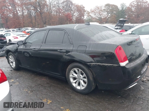 2015 Chrysler 300 Limited with VIN 2C3CCAAG8FH807168, listed as a IAAI auction lot 41056399 with Not Provided miles. Bid and sale history available at carsss.com. Image 14.