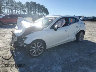 2016 Mazda 3 S Touring with VIN JM1BM1M32G1330153, listed as a Copart auction lot 81973064 with 234,504 mi miles and Salvage title. Bid and sale history available at DreamBid. Image 1.