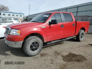2007 Ford F-150 XLT with VIN 1FTRW14W47FB07005, listed as a Copart auction lot 43366735 with 182,400 mi miles and Salvage title. Bid and sale history available at DreamBid. Image 1.