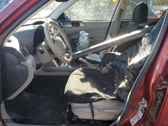 2013 Subaru Forester 2.5X with VIN JF2SHABC6DH412494, listed as a Copart auction lot 87895255 with 132,580 mi miles and Salvage Title. Bid and sale history available at carsss.com. Image 7.