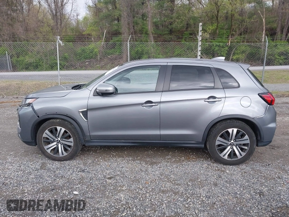 2021 Mitsubishi Outlander Sport ES with VIN JA4ARUAU9MU018685, listed as a IAAI auction lot 42009409 with 65,034 mi miles. Bid and sale history available at carsss.com. Image 14.