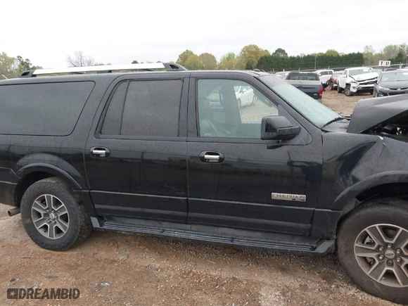 2007 Ford Expedition EL Limited with VIN 1FMFK20577LA26742, listed as a IAAI auction lot 41955015 with 185,101 mi miles. Bid and sale history available at carsss.com. Image 12.