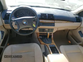 2002 BMW X5 3.0i with VIN 5UXFA53552LP50134, listed as a Copart auction lot 70958584 with 162,349 mi miles and Clean Title. Bid and sale history available at carsss.com. Image 9.