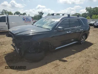 2021 Hyundai Palisade SEL с VIN KM8R3DHEXMU329756, выставлен на аукционе Copart как лот 61282885 с пробегом 82 800 миль миль и Списание • Salvage title. История ставок и продаж доступна на DreamBid. Изображение 1.