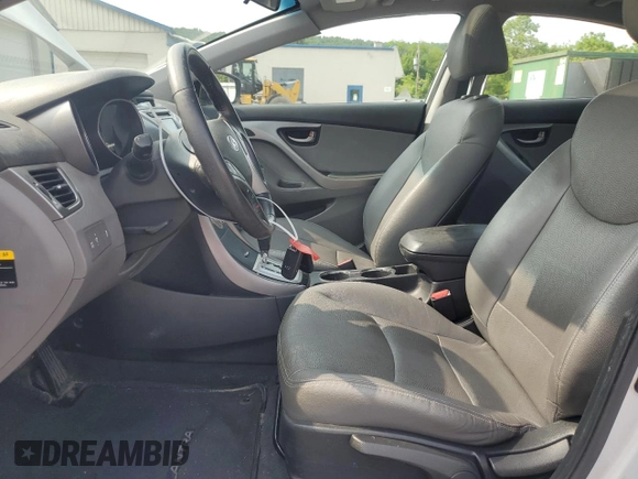 2012 Hyundai Elantra Limited z VIN KMHDH4AE1CU345347, wystawiony jako Copart lot #59025695 z przebiegiem 96 959 mil mil oraz Szkoda całkowita • Salvage title. Historia ofert i sprzedaży dostępna na DreamBid. Obrazek 7.