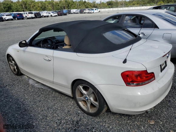 2012 BMW 1 Series 128i with VIN WBAUL7C54CVM83585, listed as a Copart auction lot 74215044 with 0 mi miles and Salvage Title. Bid and sale history available at carsss.com. Image 2.