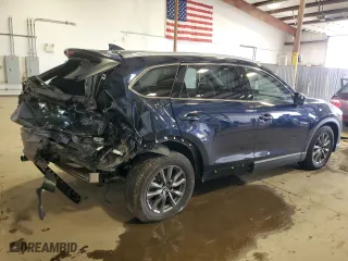 2023 Mazda CX-9 Touring with VIN JM3TCBCY1P0655657, listed as a Copart auction lot 50911345 with 15,013 mi miles and Salvage Title. Bid and sale history available at carsss.com. Image 3.